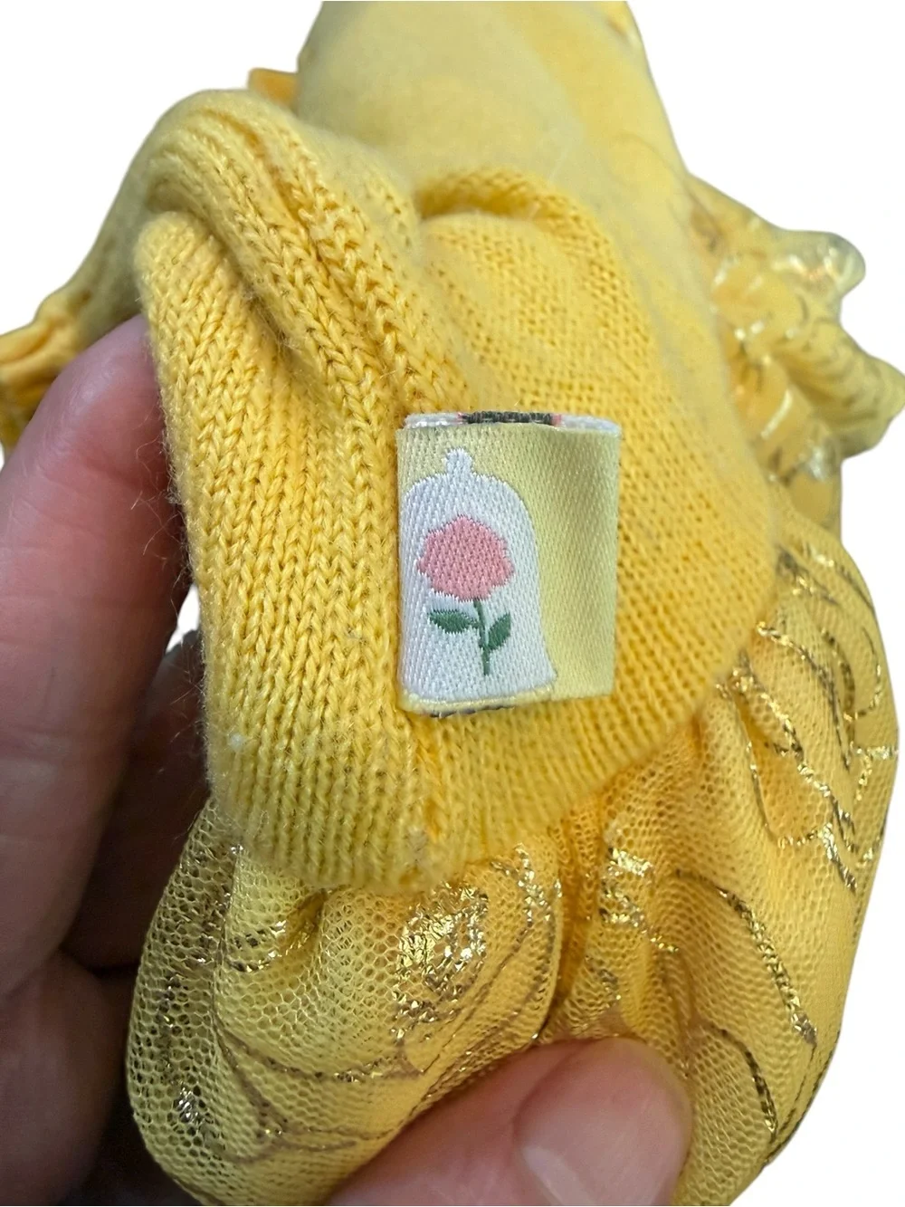 Girls 5T Disney Princess Belle Beauty & The Beast Cosplay dress EUC